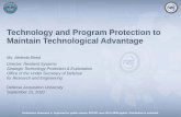Technology and Program Protection to Maintain ... 5000-83 9.14.20.pdfSpace Technology Modernization Priorities. Distribution Statement A: Approved for public release. DOPSR case #20