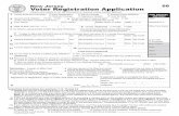 Vot eitation ppliation - New Jersey...registration may subect me to a ¿ne of up to 15,000, imprisonment up to 5 years, or both pursuant to R.S. 19:34-1 Signature of Registrant: Sign