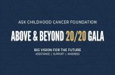 PowerPoint Presentation...ASK'S ABOVE & BEYOND GALA The ASK Above & Beyond Gala is our community's biggest night to help make life better for children with cancer in Central VA. In