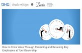 How to Drive Value Through Recruiting and Retaining Key ... · Corporate values that match your own. A reputation as an employer of the best and brightest people. The employer brand.