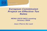 European Commission Study on Effective Tax Rates ...European Commission / Taxation and Customs Union Economic assumptions • Manufacturing sector (sensitivity analysis for service