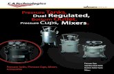 Tanks, Regulated, Bottom Outlet, Pressure Cups, Mixers Tanks Flyer [BI] - 8PG [Spread].pdfType Part Number Cup Material Designed for: 1 Quart Pressure Assist 51-303 Aluminum Industry