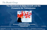 The Slowdown in Sales Growth and the Prospects for ...€¦ · The EIA's October 2012 Short-Term Energy and Winter Fuels Outlook predicted that sales would not get back to their pre-recession