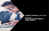 2016-2017 Federal Budget Tax Alert - Rigby Cooke Lawyers...Increased turnover threshold for small business income tax concessions 12 ... multinational profit shifting and tax avoidance.
