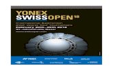 Swiss Open 2018 Tournament Prospectus V4-4 - BWF …...Please consult the online entry system and BWF office. s.ramachandran@bwfbadminton.org BWF World Tour Please bear in mind the