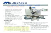 MB18 MB19 MB20 MB30 - Chudovmanuals.chudov.com/Milltronics-MB-18-A-Mill-Brochure.pdfMACHINE FEATURES • Fully Ground Table with Precision Ground Ball Screws • Fully Ground Way Surfaces