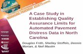 A Case Study in Establishing Quality Assurance Limits for ...€¦ · A Case Study in Establishing Quality Assurance Limits for Automated Pavement Distress Data in North Carolina