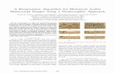 A Binarization Algorithm for Historical Arabic Manuscript ...fs.unm.edu/ABinarizationAlgorithm.pdfAlthough document image binarization has been studied for many years, thresholding