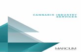 CANNABIS INDUSTRY SERVICES - … · n Tax Planning for Business Expenses (IRC §280E) - separate businesses, maximizing cost of goods sold 3. Issues Unique to the Cannabis Industry
