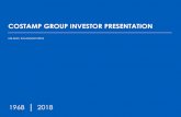 COSTAMP GROUP INVESTOR PRESENTATION GROUP... · 2018. 5. 24. · COSTAMP GROUP INVESTOR PRESENTATION MAIN STEPS OF THE REVERSE TAKEOVER May 31st 2017 Modelleria Brambilla S.p.A. and