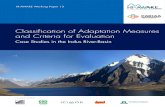 Classification of Adaptation Measures and Criteria for ...€¦ · Sultan Ishaq, Bashir Ahmad, Ali Kamran, Nelufar Raza, Muneeb Ahmed Khan, Zeeshan Tahir Virk, Salar Saeed Doger,
