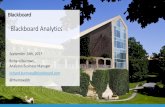 Blackboard Analytics - Aarhus Universitet · Predictive analytics defined “Predictive analytics is the process of learning from historical data in order to make predictions about