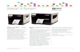 Zebra Z Series - Barcode Scanners, Printers, & More | DBK · Ribbon Characteristics Outside Diameter: 3.2”/81.3 mm Standard Length: 984’/300 m or 1476’/450 m Ratio • 3:1 media