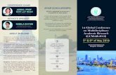 GCMAR 2018 brochure (schedule) updated · Eastin Hotel Makkasan, Bangkok, Thailand Suite 1A Level 2 802 Paciﬁc Highway Gordon NSW 2072 Australia (+61) 0420 963 175 (+61) 02 9844