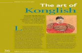 Feature The art of Konglish The art of Konglish Article... · 38 Babel The Language Magazine August 2014 Feature Competition winner interview. Created Date: 12/18/2016 12:33:39 PM