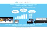 SHOPiMORE | Deine Komplettlösung für den ...€¦ · shopimore deine komplettlÖsung fÜr den multichannelhandel onlineshop, marktplatzanbindung und kassensystem in einer warenwirtschaft.