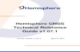 Hemisphere GNSS Technical Reference Guide v1.07...JRTK,18 Command ..... 289