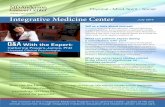 Integrative Medicine Center · For additional details, please call 713-794-4700, Main Building, R1.2000. Integrative Oncology Physician Consultation Our physicians will provide guidance