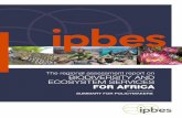 The regional assessment report on BIODIVERSITY AND ...aed4/amydunham/papers/spm_africa_2018_di… · The Regional Assessment Report on Biodiversity and Ecosystem Services for Africa
