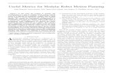Useful Metrics For Modular Robot Motion Planning - Robotics ...pdfs.semanticscholar.org/4954/4fa4925b2e91b5cb1c05fd59e1...IEEE TRANSACTIONS ON ROBOTICS AND AUTOMATION, VOL. 13, NO.