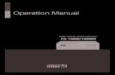 PA-1000B BR E - spksound.co.thspksound.co.th/file/INTER-M/Amplifier/Public_Adress/Inter-M_PA-100… · Operation Manual Public Address Amplifier/Receiver PA-1000B/1000BR PA-1000B_BR_E_PA-1000B_BR_E