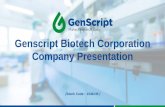 Genscript Biotech Corporation Company Presentation · Achieved strong revenue YoY growth of 77.0%; Stable gross margin ratio that maintained above 70%; Core services (bio-science