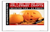 How To Make Your Own Spooky Halloween Crafts · How To Make Your Own Spooky Halloween Crafts © Wings Of Success Page 7 of 7 Contents History Of Halloween.....9