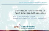 Current and Future Trends in Fault Detection & Diagnostics · PDF file 2019. 5. 25. · Current and Future Trends in Fault Detection & Diagnostics Moving to High Performance Data Driven