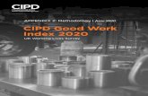 CIPD Good Work Index 2020 Appendix 2 · My boss is successful in getting people to work together My boss helps me in my job My boss provides useful feedback on my work My boss supports