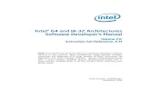 Intel® 64 and IA-32 Architectures Software Developer's Manual€¦ · Instruction Set Reference, A-M NOTE: The Intel 64 and IA-32 Architectu res Software Developer's Manual consists