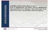 OIG-16-135-D FEMA Should Recover $3.4 Million of the $3.5 ...Hope received from the Mississippi Emergency Management Agency (Mississippi), a FEMA grantee. The award provided 100 percent