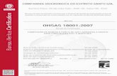 OHSAS 18001:2007 - gruposimec.com.brgruposimec.com.br/OHSAS.pdf · OHSAS 18001:2007 Esclarecimentos adicionais a respeito do escopo deste certificado e à aplicabilidade dos requisitos