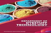 DEPARTMENT OF DYESTUFF TECHNOLOGY - MUMBAI · applications of ionic liquids. Apart from these technical events the department has been organizing “Dyes Day” since 2013, where