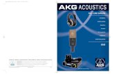 FULL LINE CATALOG - InstrumentProinstrumentpro.com/resources/akg/2004catalog.pdf · AKG's core lines of headphones, studio, and performance microphones have been a sound foundation