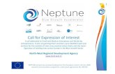 Call for Expression of Interest€¦ · • Agencede Développementet d’InnovationNouvelle-Aquitaine (ADI), the Regional Agency in the region of Nouvelle- Aquitaine in France().