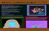 ARTFUL LEARNING@HOME · PDF file ARTFUL LEARNING@HOME POWER OF POSITIVITY Making a Comic with Reneé M. Weissenburger An exercise exploring how we think. Create a comic to demon-strate