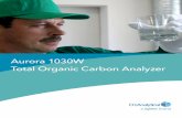 Aurora 1030W Total Organic Carbon Analyzer Library/Resource Library... · The Aurora 1030W can be programmed and calibrated to analyze samples containing organic carbon at levels