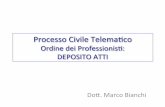 Processo’Civile’Telemaco’ · PREMESSE’ Il’ presente’ documento’ ha lo’ scopo’ di’ mostrare’ tuC’ i’ passaggi’ che’ si’ devono’ compiere’ per’