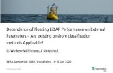 Dependence of Floating LiDAR Performance on External ... · Resume Outline ©2019 Fraunhofer IWES 3 Introduction Floating LiDAR Systems (FLS) Commercially available since 2010 Several