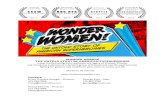 WONDER WOMEN! THE UNTOLD STORY OF AMERICAN · PDF file Andy Mangels, Wonder Woman Collector & Wonder Woman Day Founder Wonder Woman collector, scholar, activist and enthusiast, Andy