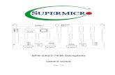 Rev. 1 - Supermicro · 01/05/2017  · 1-4 Introduction to the BPN-SAS3-743A Backplane The BPN-SAS3-743A backplane has been designed to utilize the most up-to-date technology available,