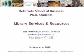 Library Services & Resources · •PrintSmart account is linked to your MAC ID •letter size (8 ½” x 11”) paper only •b&w copying & printing: –6₵single-sided + tax –5.5₵double-sided