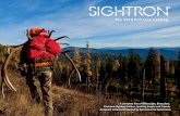 The 2016 Full Line Catalog - Sightron USAA complete line of Riflescopes, Binoculars, Electronic Sighting Devices, Spotting Scopes and Tripods designed, tested and retested by Sportsmen