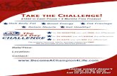 24 Day Challenge Poster · In 24 MINUTES you will FEEL the difference! ADVOCARE 24 Day WE BUILD CHAMPIONS. In 24 HOURS you will KNOW the difference! CHALLENGE LEAN OUT AND TONE UP