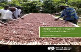 Rapport de progrès de CocoaAction...rapport communique les progrès vers la collaboration–entre secteurs, gouvernements, organisations à but non-lucratif et autres intervenants–