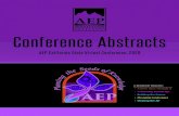 Conference AbstractsConference Abstracts AEP California State Virtual Conference, 2020 ... ABSTRACT: As a CEQA practitioner seeking to enhance, maintain, and protect the quality of