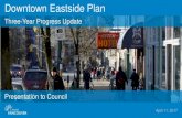 Downtown Eastside Plan - Vancouver · 4/11/2017  · – SRO rooms – community economic development • $1 million1. in grants to social programs and $250,000 to childcare programs.