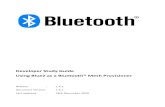 Developer Study Guide - How to Deploy BlueZ on a Raspberry ... · PDF file • Raspberry Pi 2B • Raspberry Pi 3B • Raspberry Pi 3B+ • Raspberry Pi 4B If you have one of above-verified