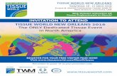 INVITATION TO ATTEND TISSUE WORLD NEW ORLEANS 2016 … · • Thwing-Albert Instrument Company • Tissue Machinery Company • TKM • Toscotec • Trebor • Ungricht Roller+Engraving
