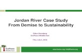 Jordan River Case Study From Demise to Sustainability · A05 JOR Jordan Valley Irrigation Efficiency Improvement Project 3.877.500 A06 JOR Jordan Valley Authority Support Project